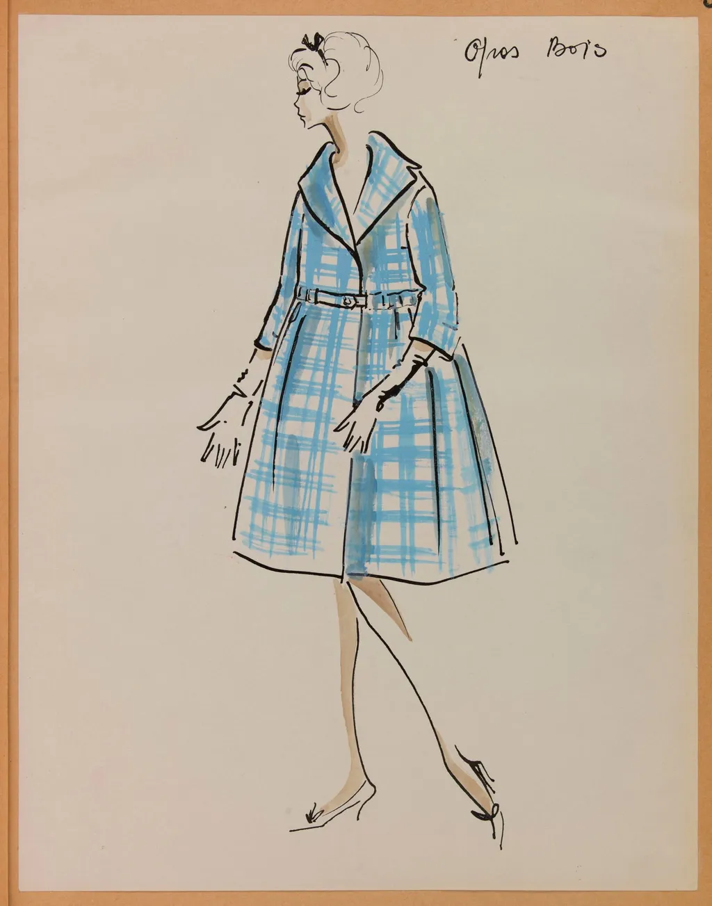 Gros bois, by Carven, 1958