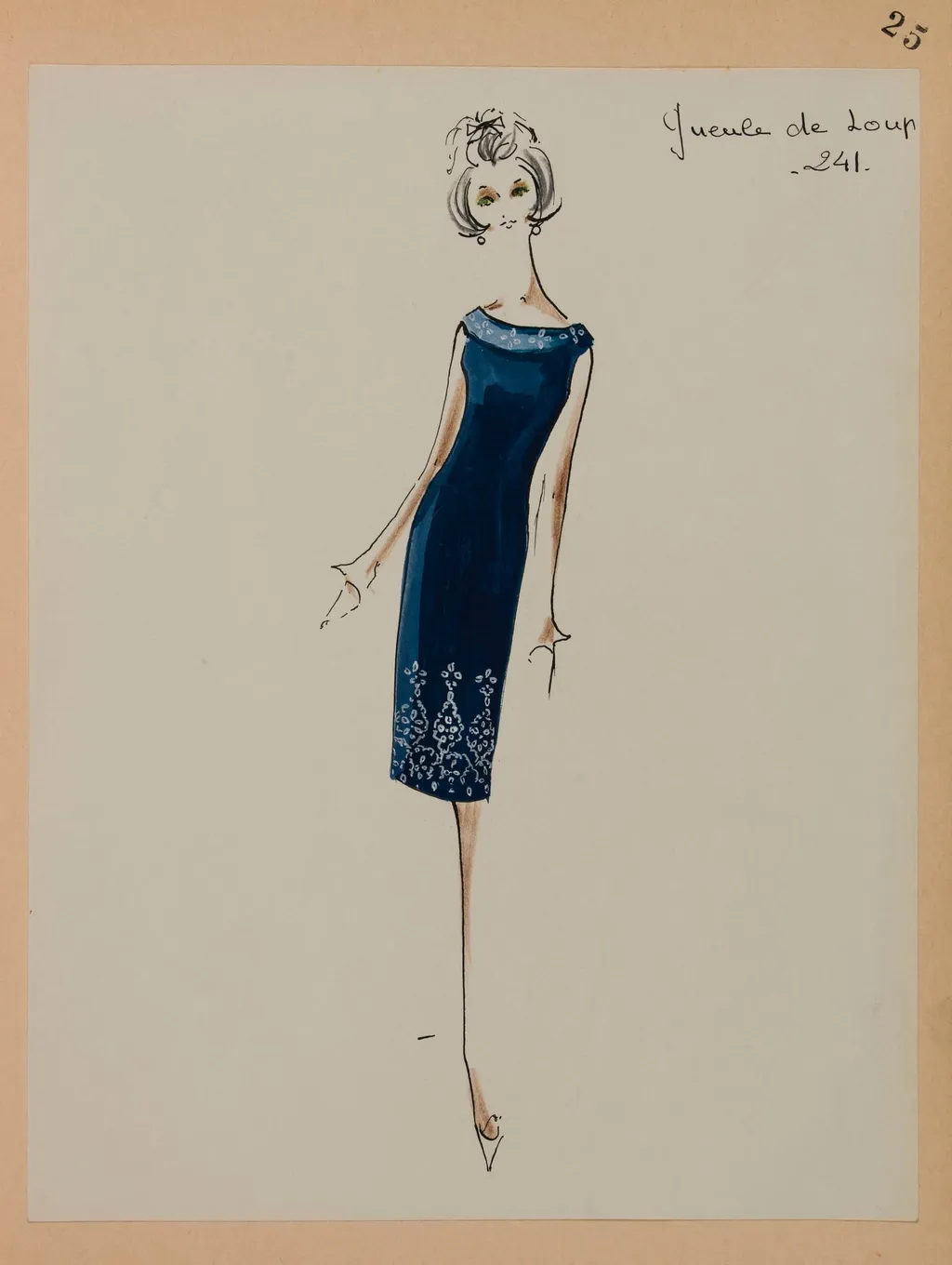 Gueule de loup, by Carven, 1963