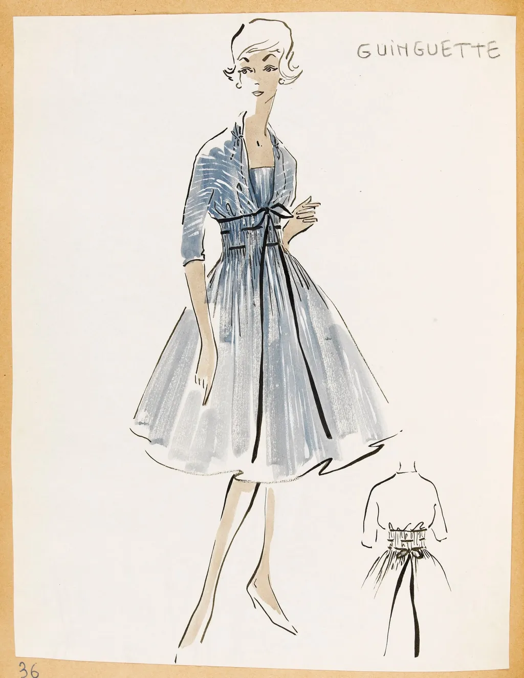 Guinguette, by Carven, 1957