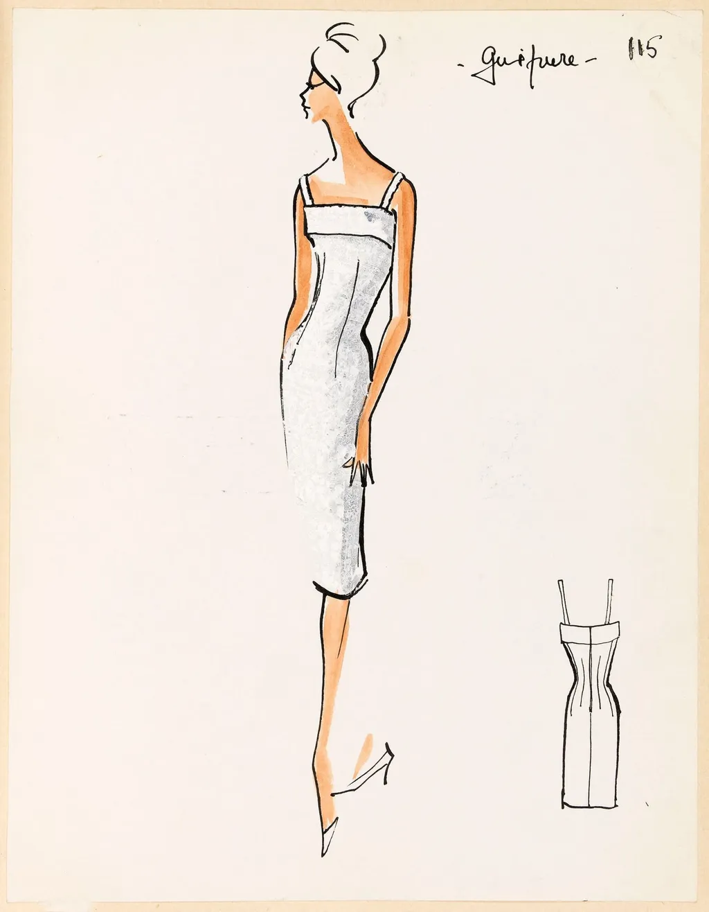 Guipure, by Carven, 1959