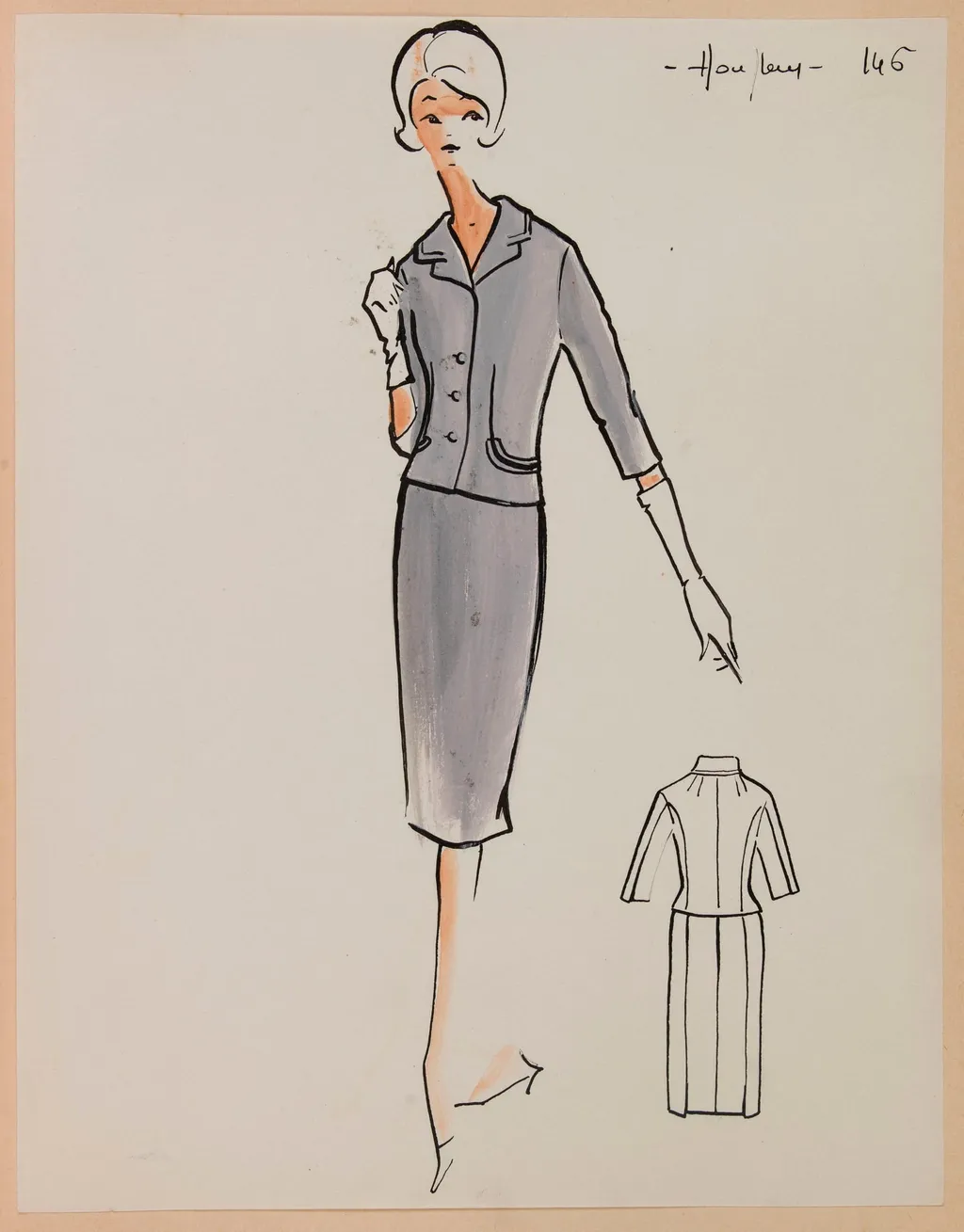 Honfleur, by Carven, 1958