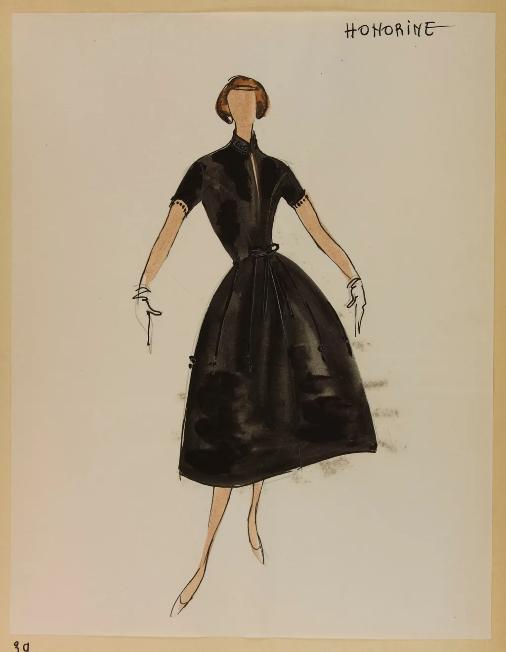 Honorine, by Carven, 1955