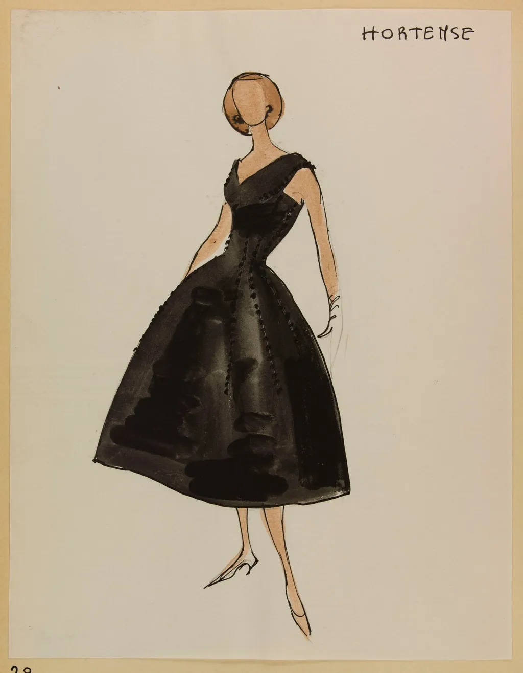 Hortense, by Carven, 1955