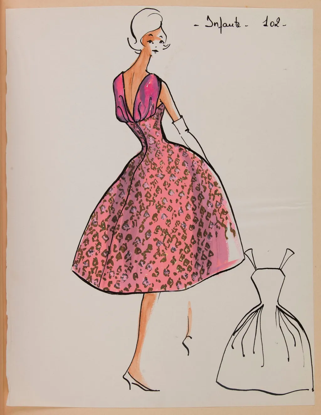 Infante, by Carven, 1958