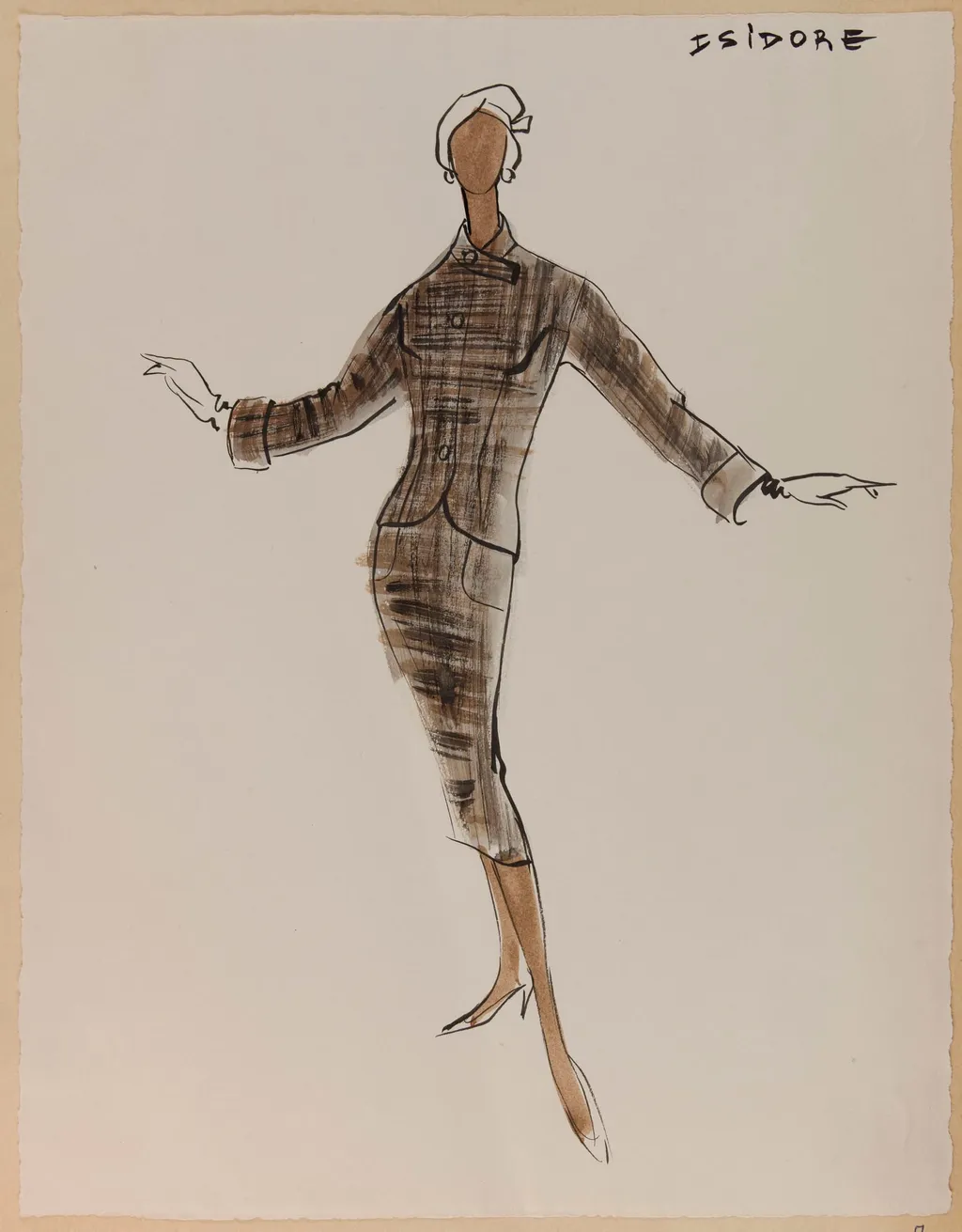 Isidore, by Carven, 1956