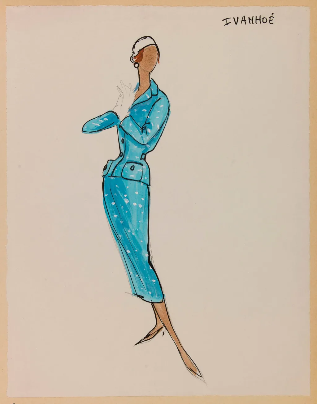 Ivanhoé, by Carven, 1956