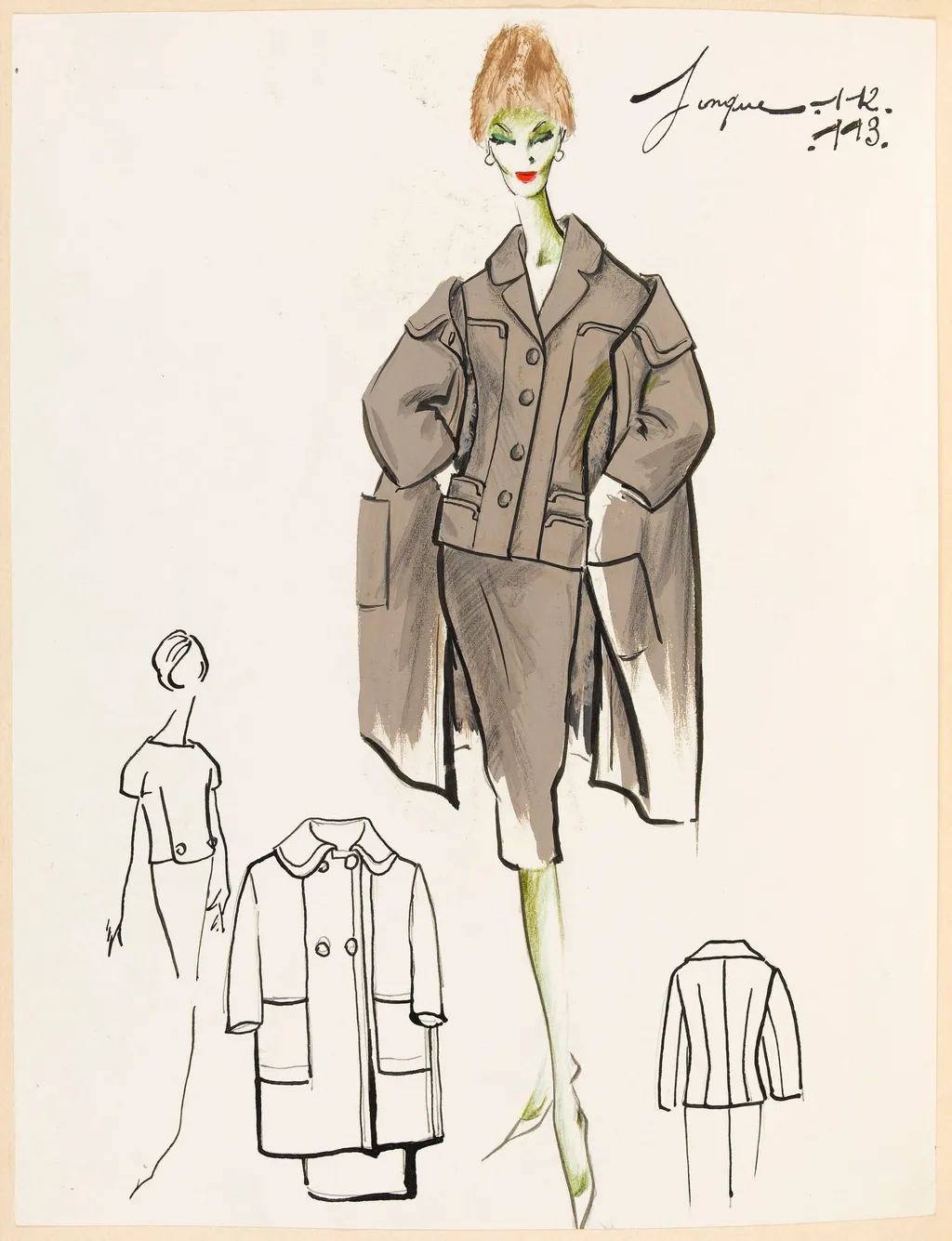 Jonque, by Carven, 1959