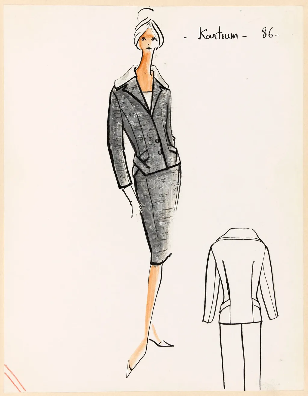 Kartoum, by Carven, 1959