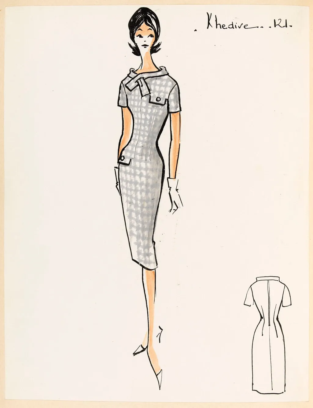 Khedive, by Carven, 1959