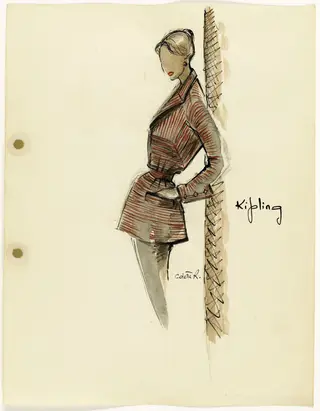 'Kipling', by Carven, 1951