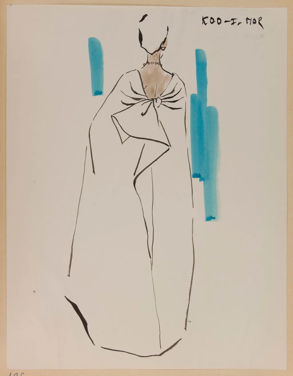 Koo-i-nor, by Carven, 1956