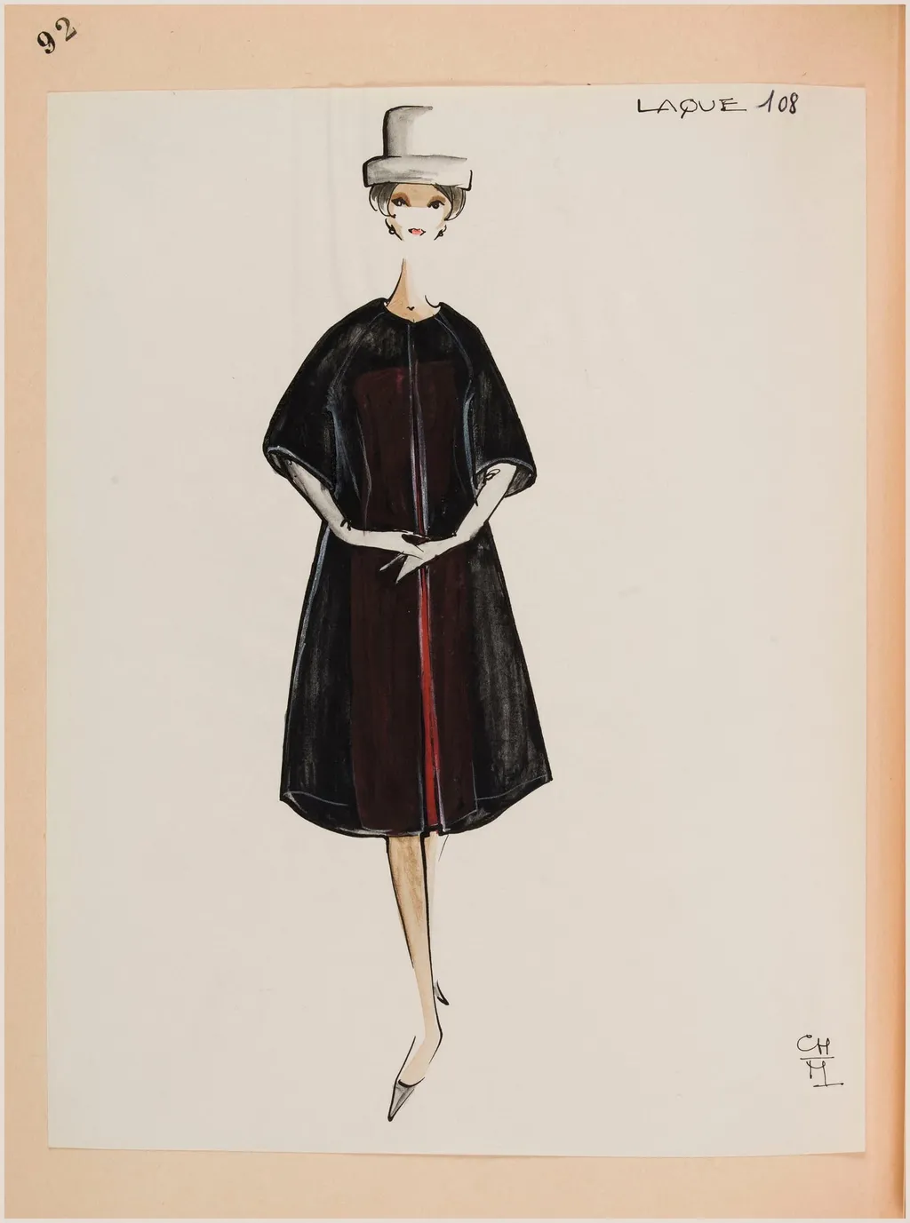 Laque, by Carven, 1963