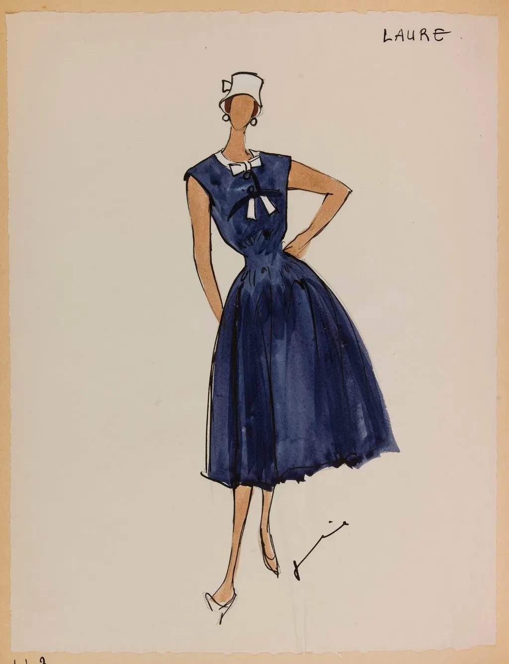 Laure, by Carven, 1956