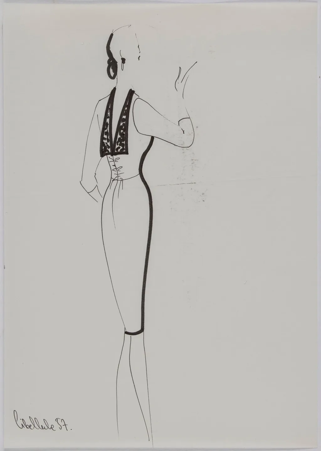 Libellule, by Carven, 1960