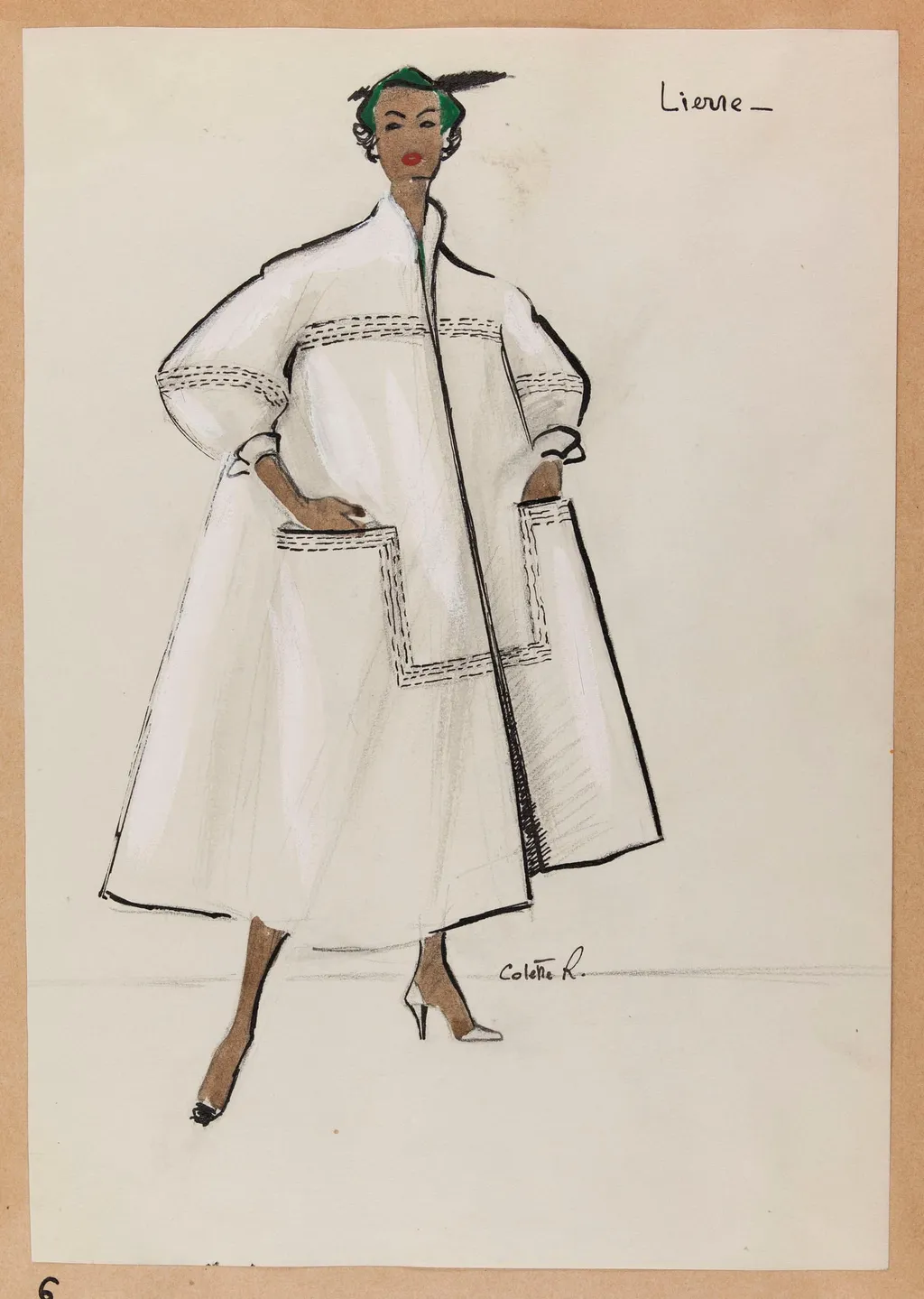 Lierre, by Carven, 1951