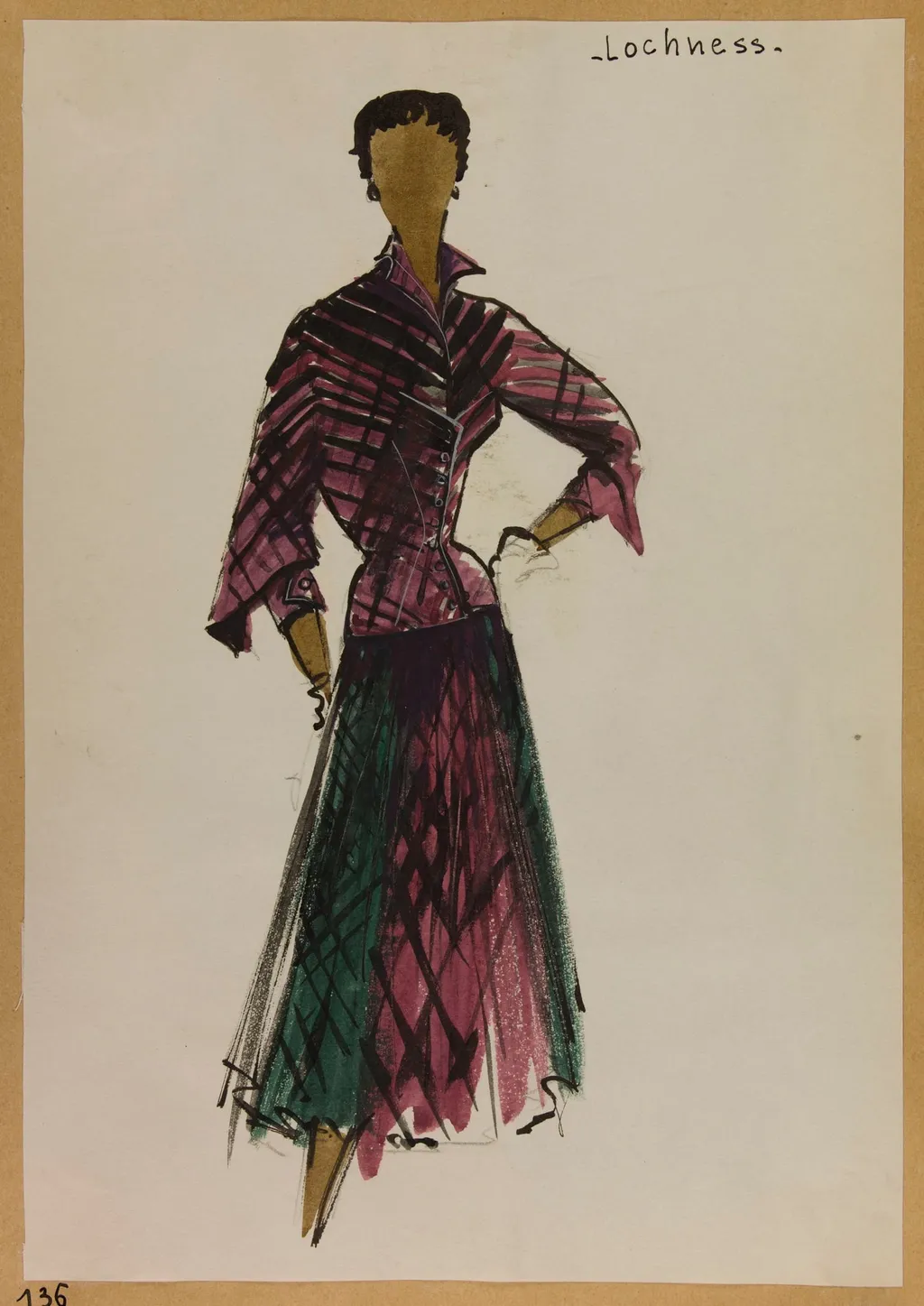Lochness, by Carven, 1952