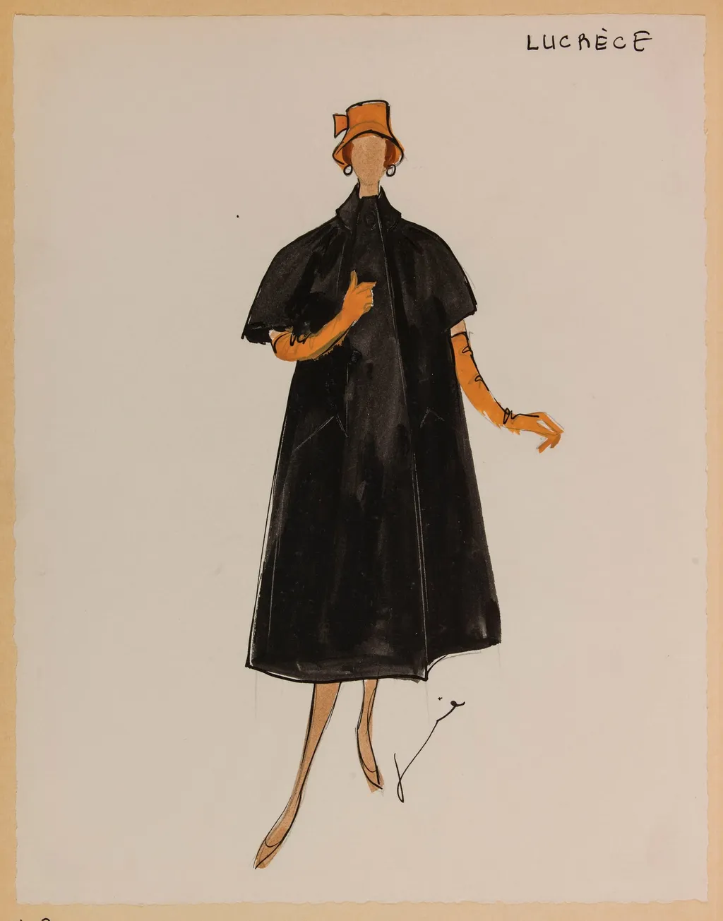 Lucrèce, by Carven, 1956