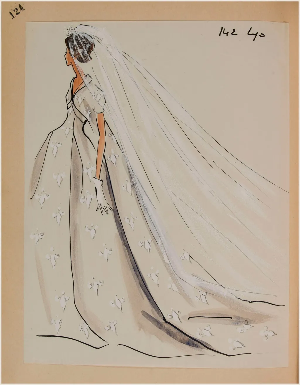 Lys, by Carven, 1958