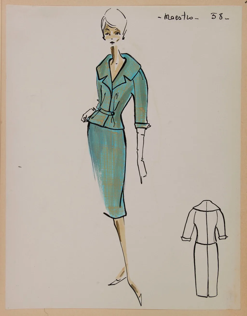 Maestro, by Carven, 1958