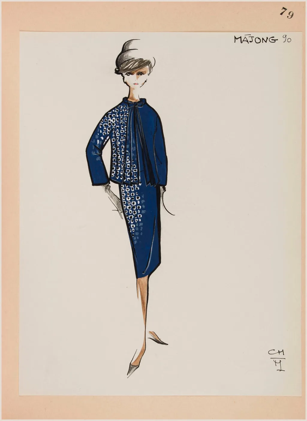 Majong, by Carven, 1963