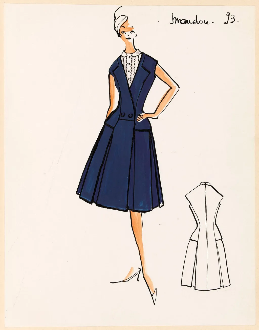 Mandore, by Carven, 1959