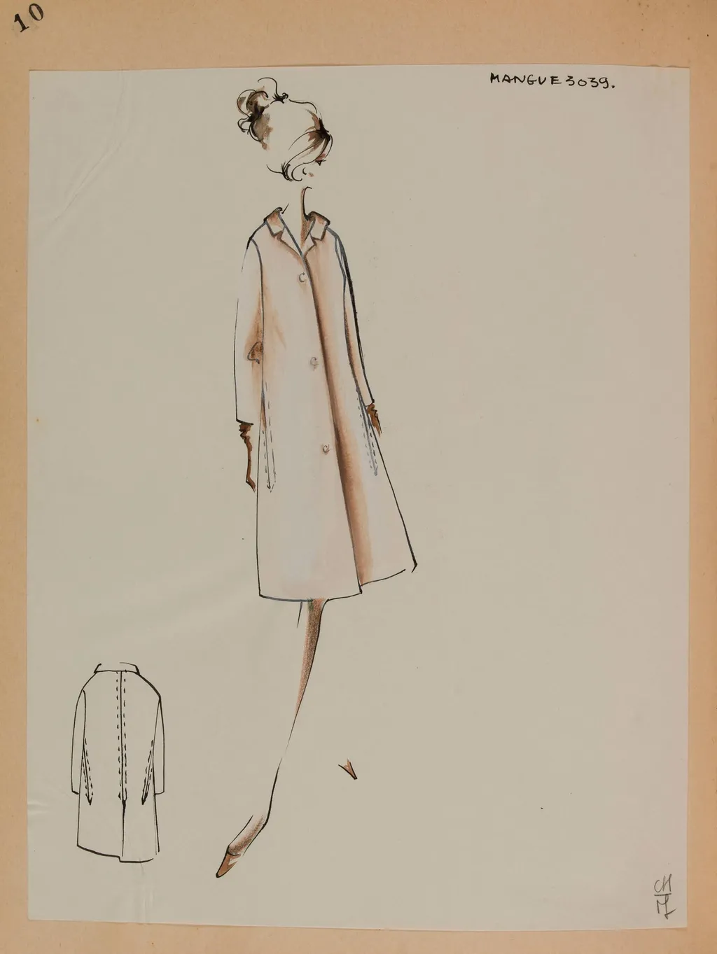 Mangue, by Carven, 1963