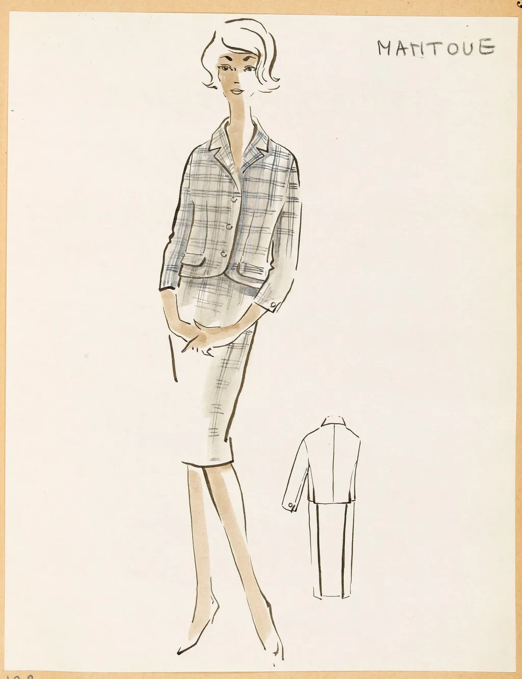 Mantoue, by Carven, 1957