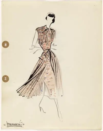 'Manuscrit', by Carven