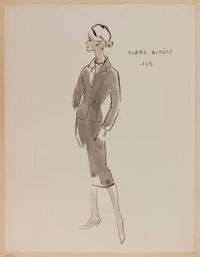 Marc-Aurèle, by Carven, 1956