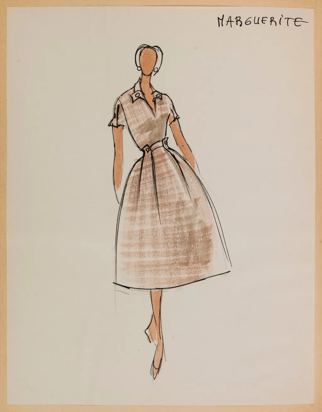 Marguerite, by Carven, 1956