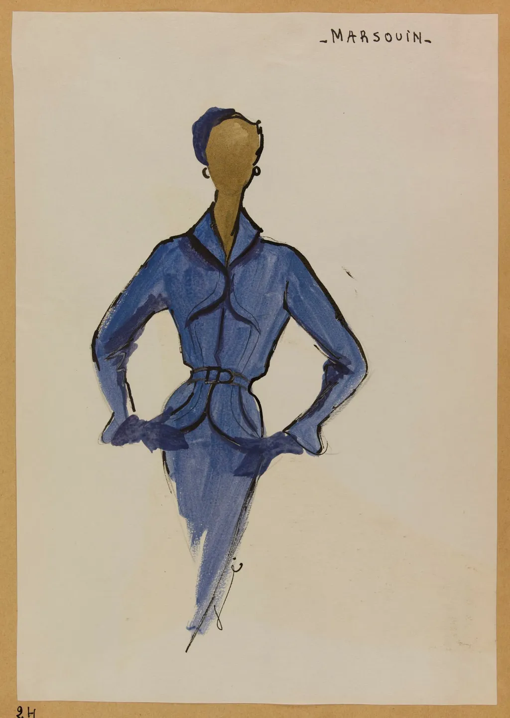 Marsouin, by Carven, 1952