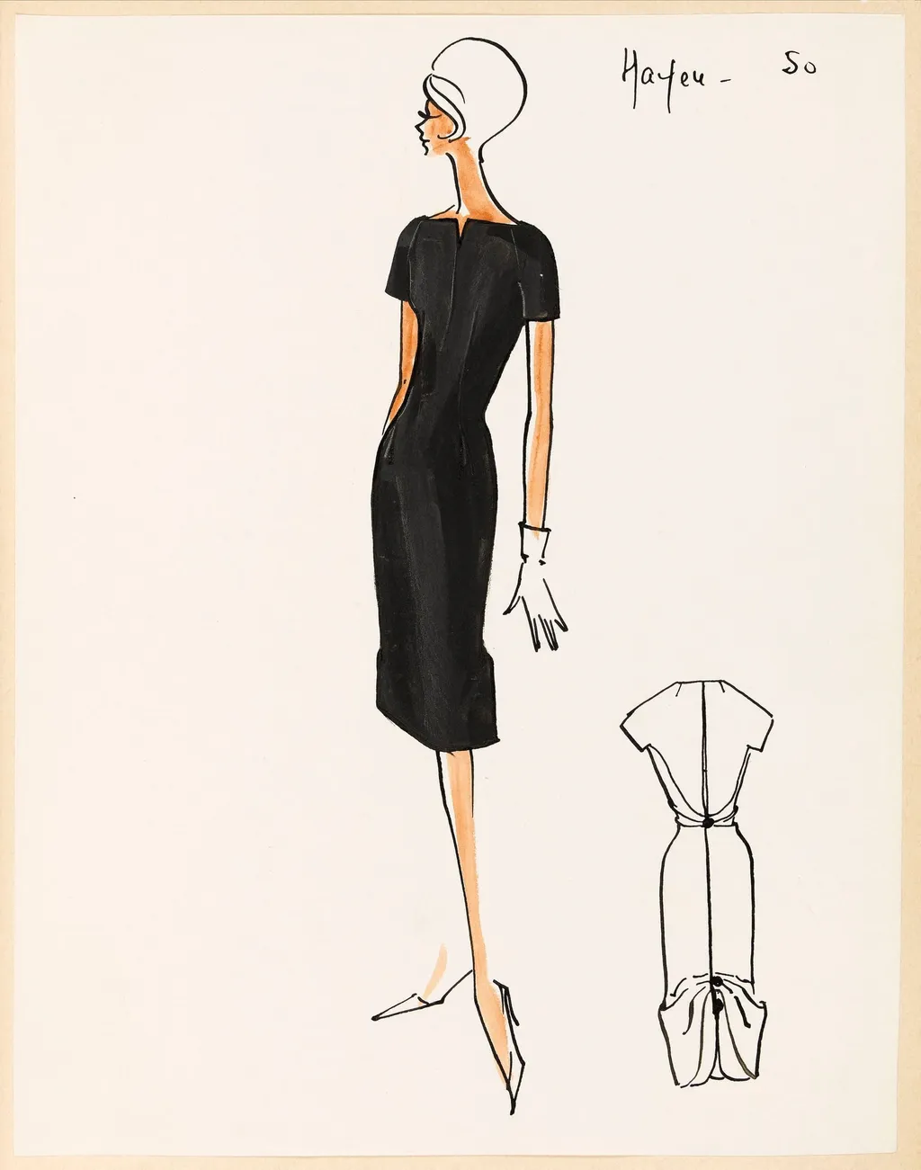 Mayen, by Carven, 1959