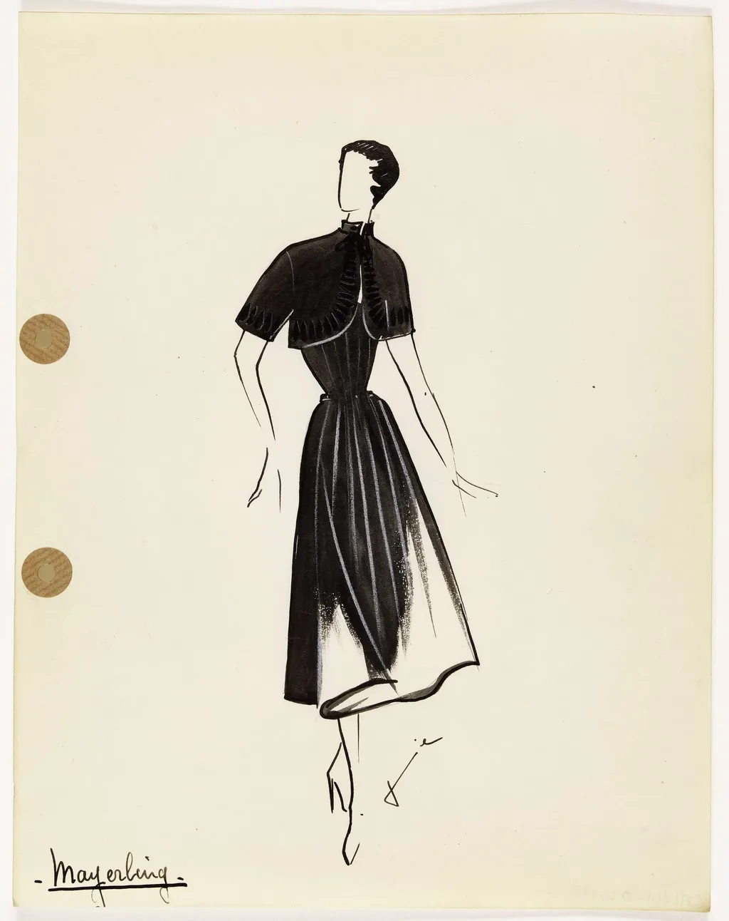 'Mayerling', by Carven, 1949