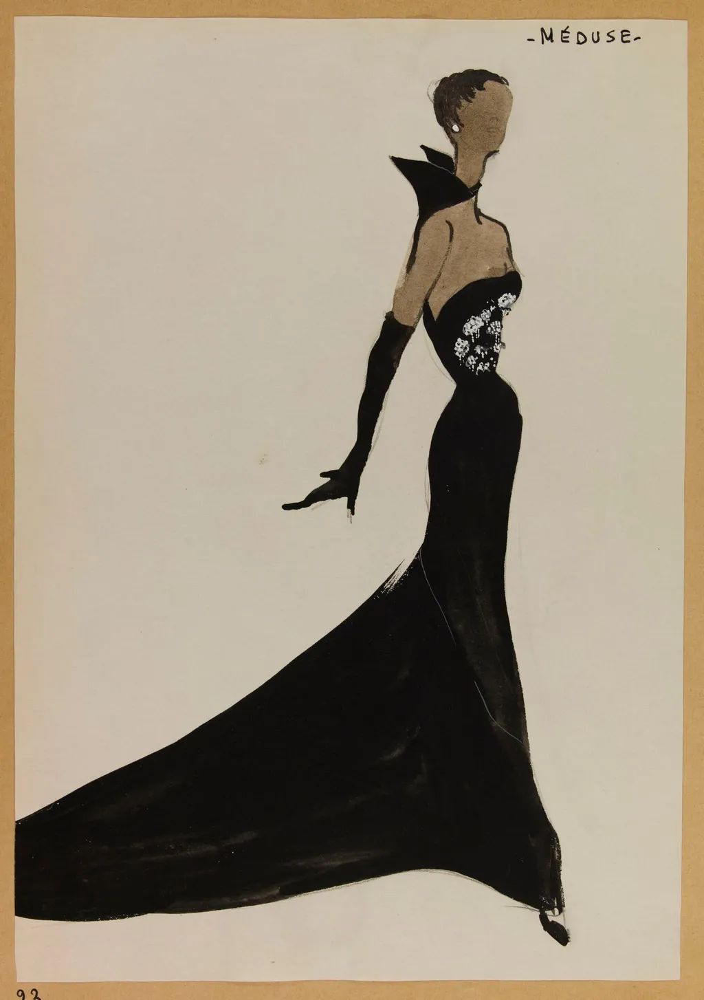Méduse, by Carven, 1952