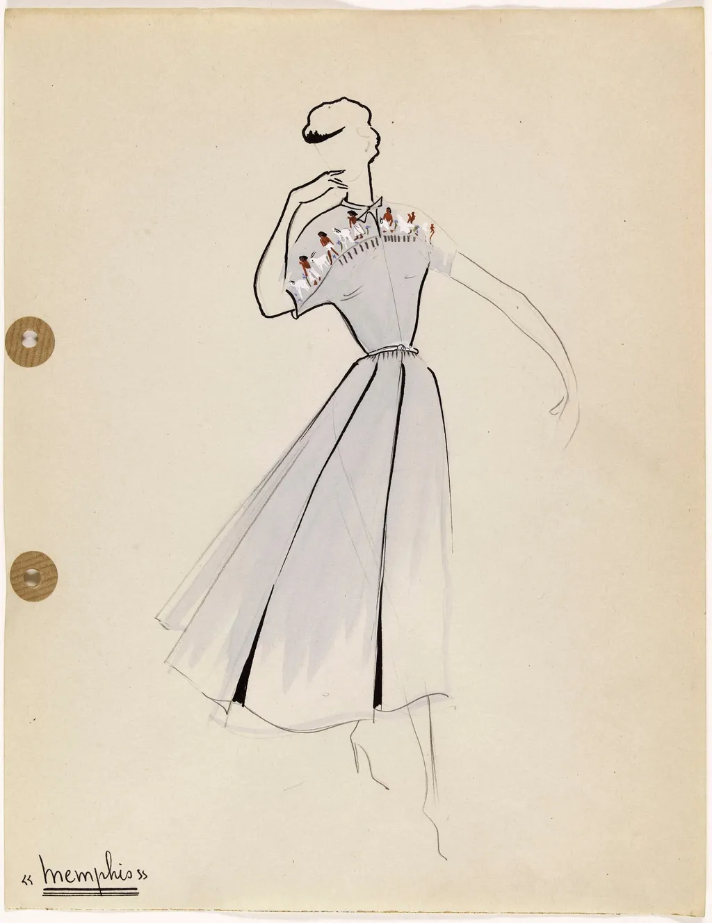 'Memphis', by Carven, 1949