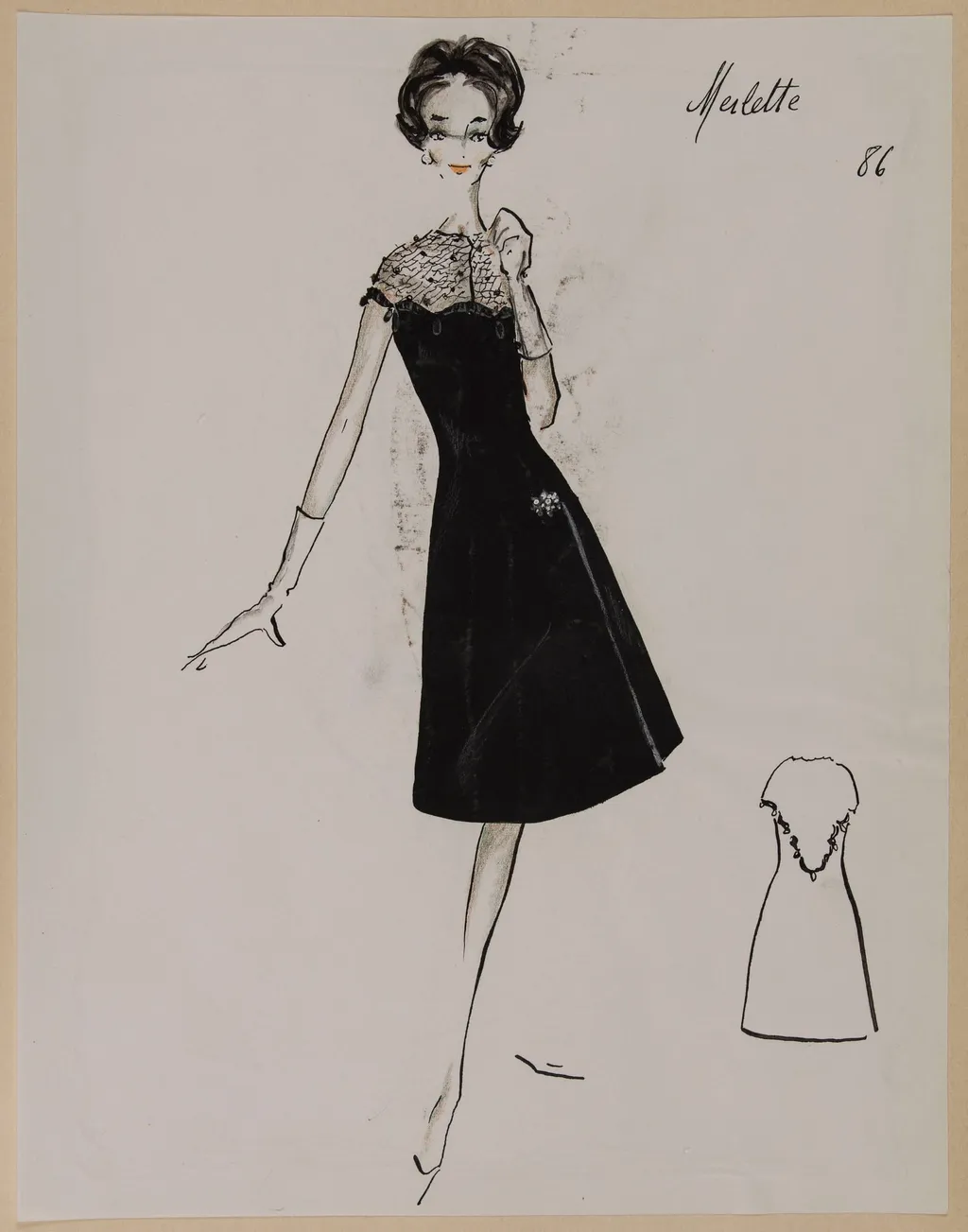 Merlette, by Carven, 1960