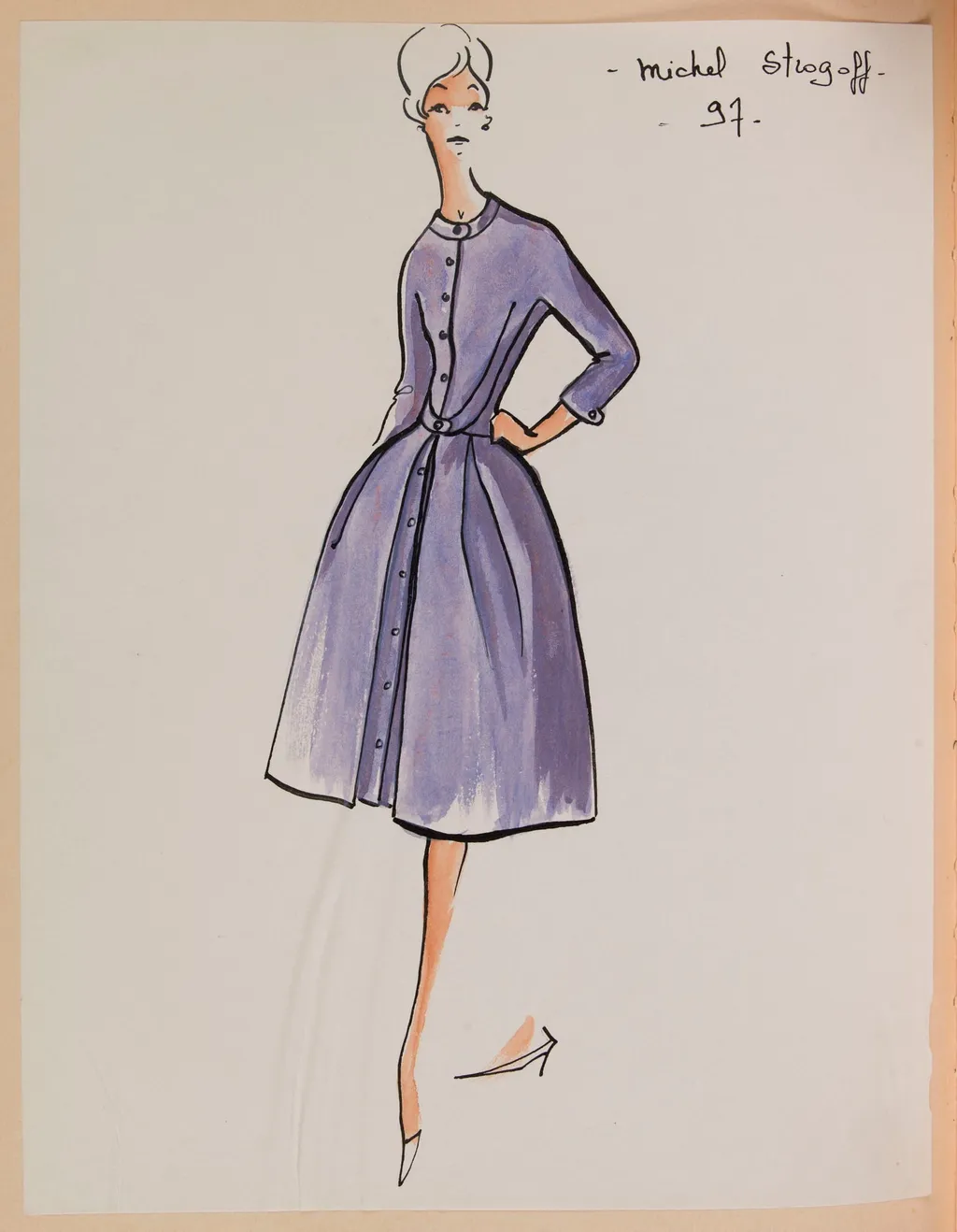 Michel Strogoff, by Carven, 1958