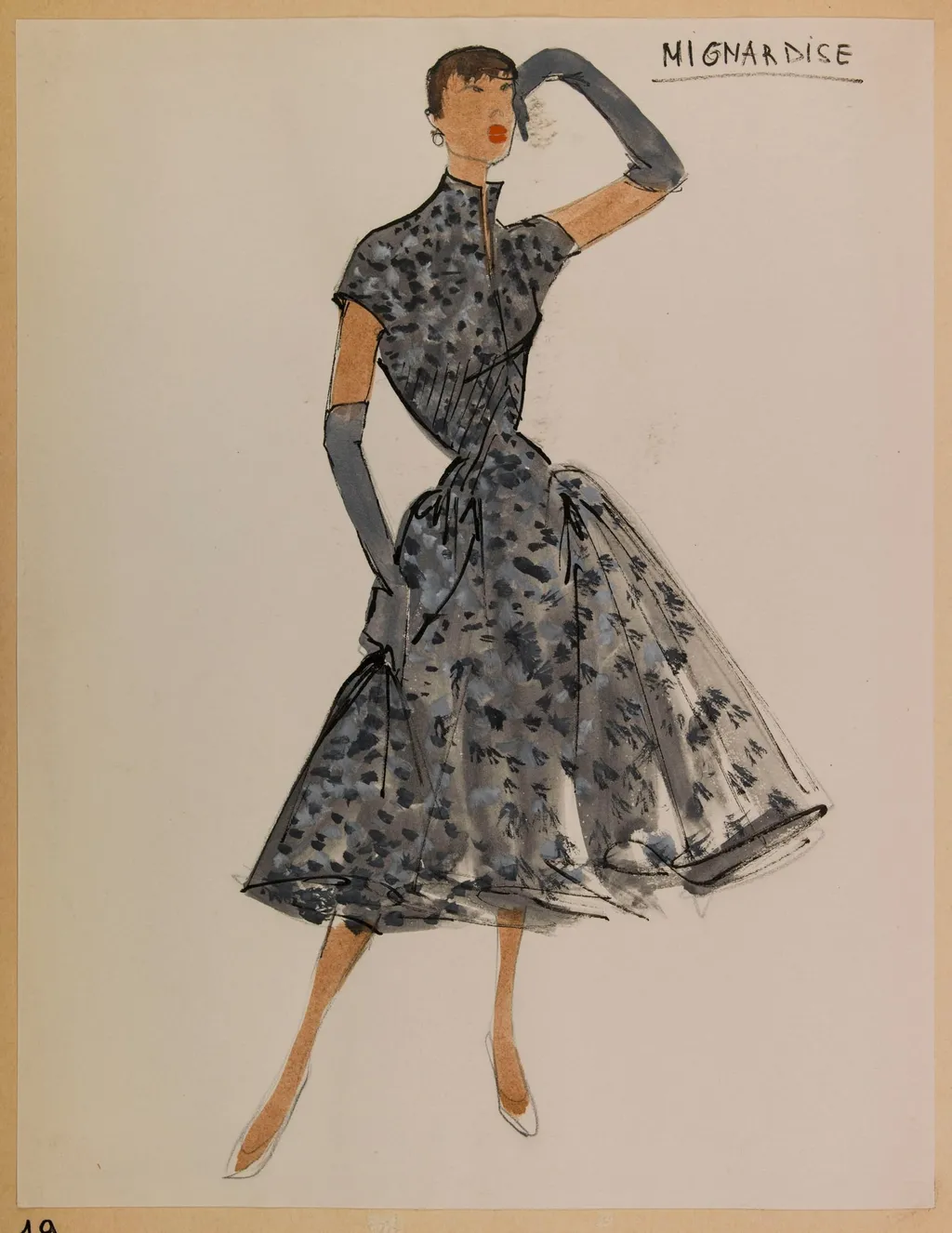 Mignardise, by Carven, 1953