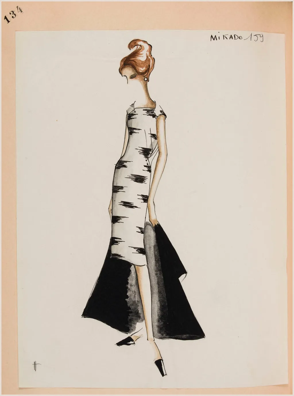 Mikado, by Carven, 1963
