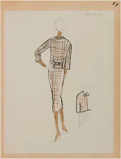 Moineau, by Carven, 1958