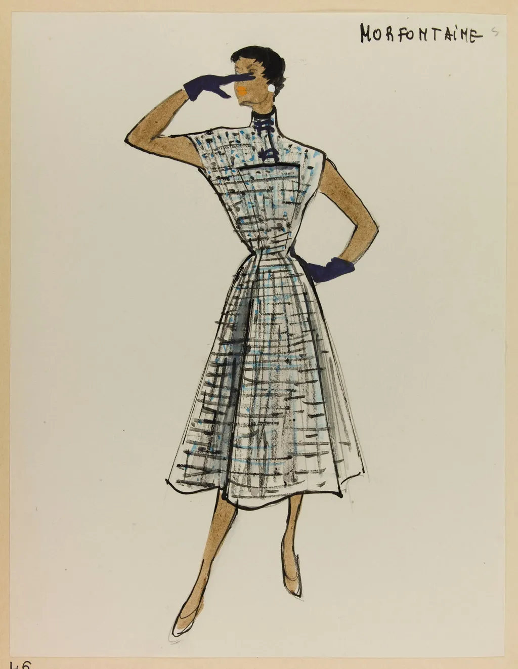 Morfontaine, by Carven, 1953