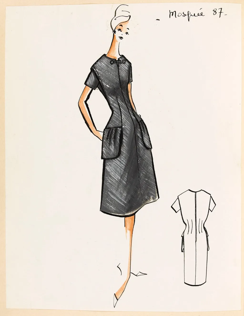 Mosquée, by Carven, 1959