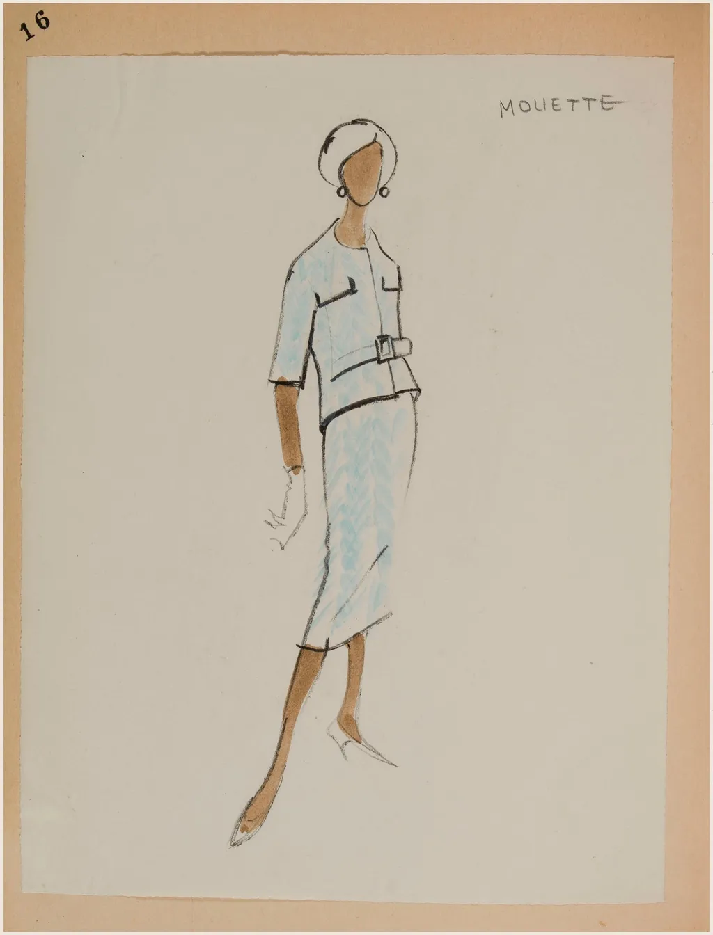 Mouette, by Carven, 1958