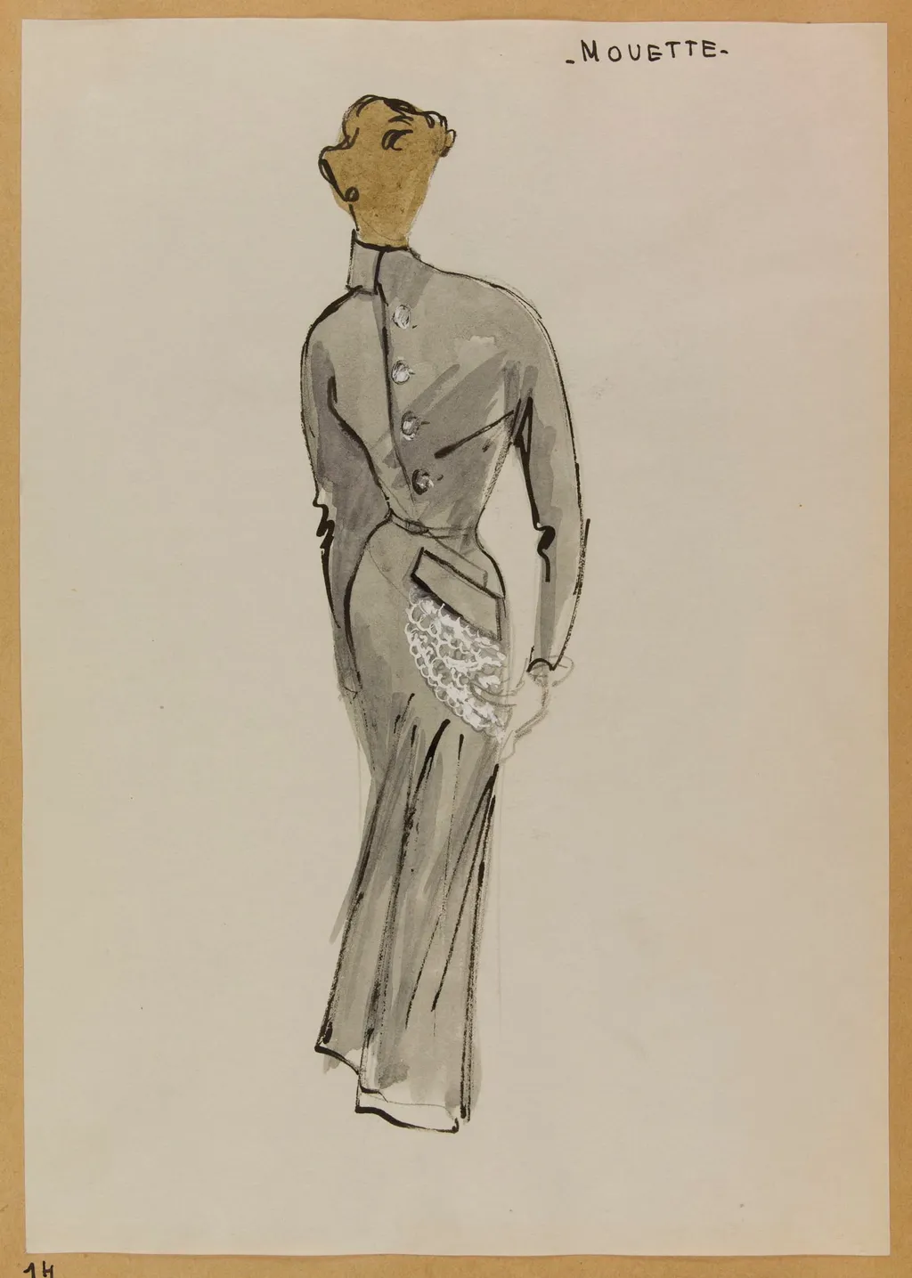 Mouette, by Carven, 1952