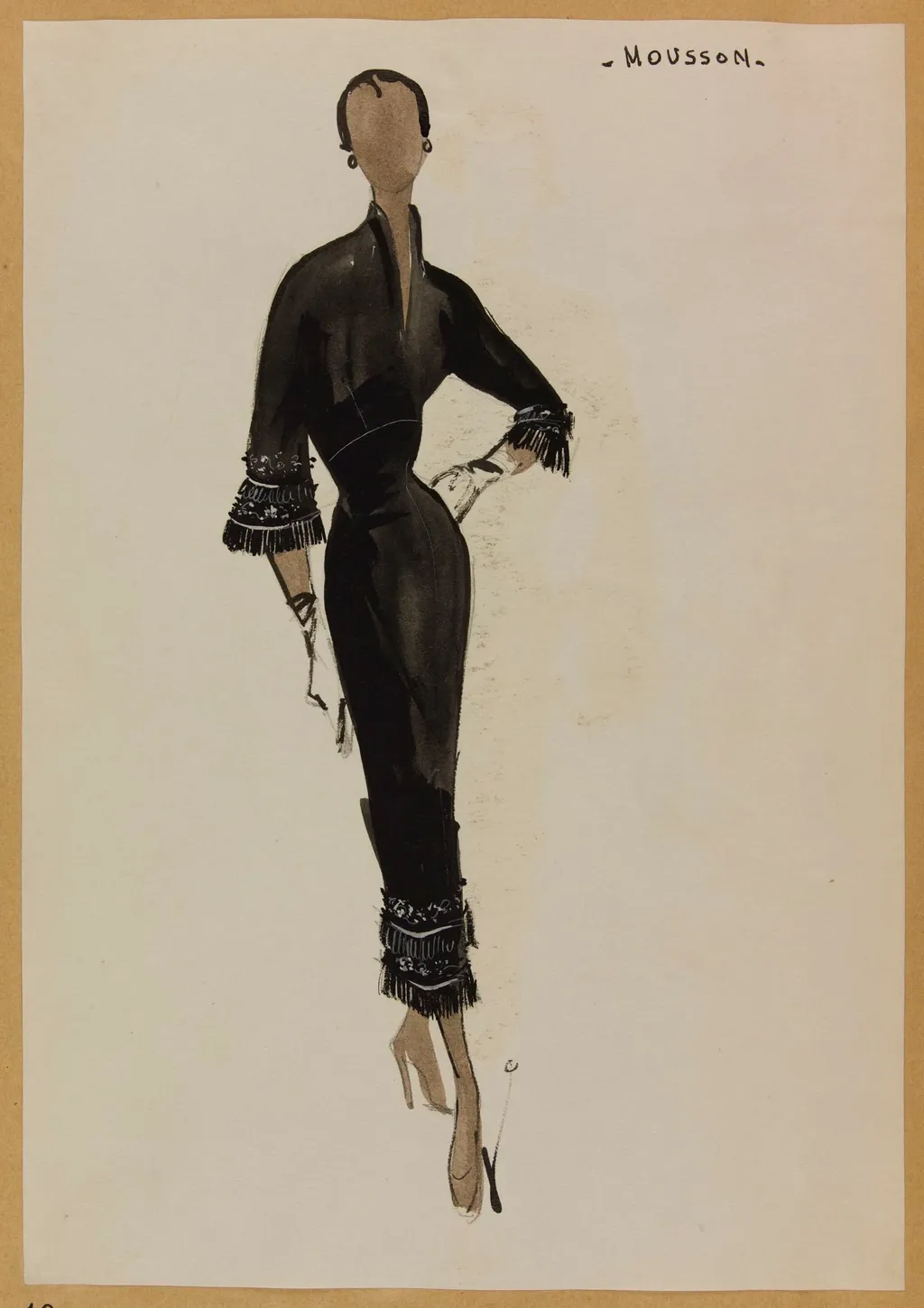Mousson, by Carven, 1952