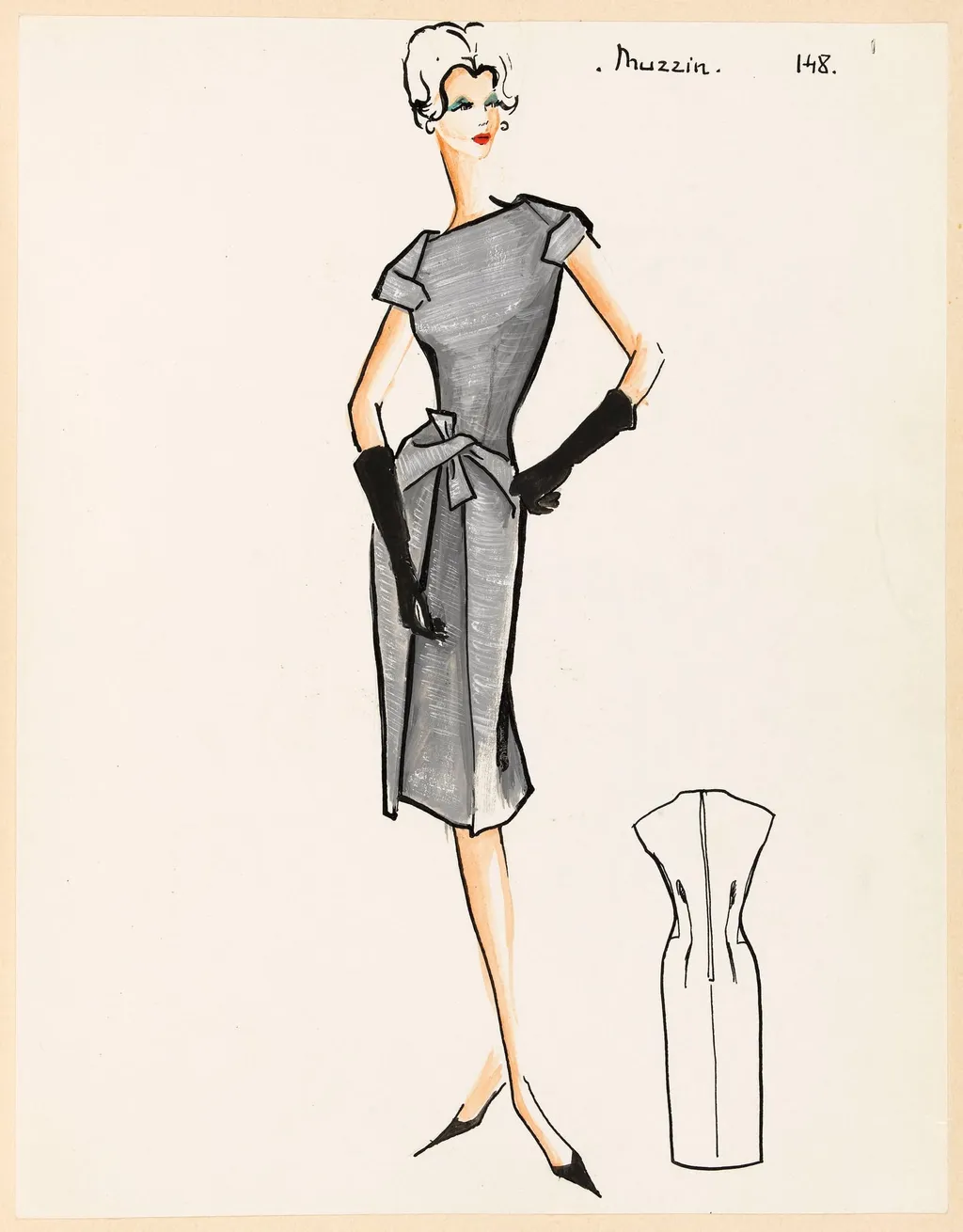 Muzzin, by Carven, 1959