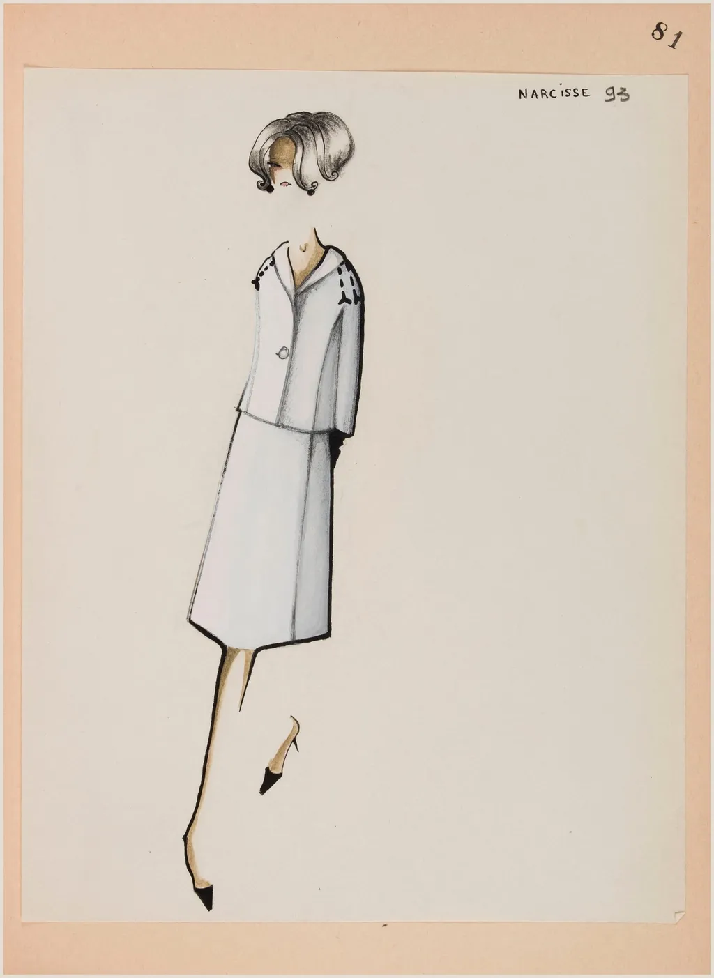 Narcisse, by Carven, 1963