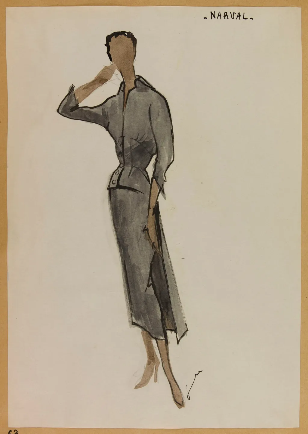 Narval, by Carven, 1952