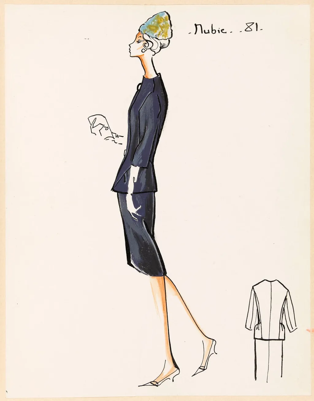 Nubie, by Carven, 1959