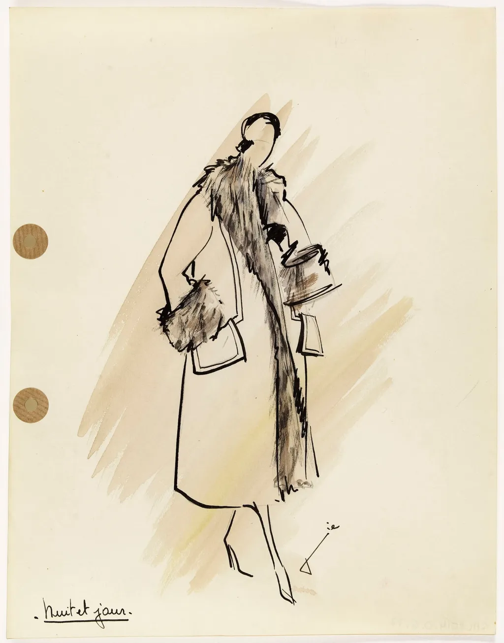 'Nuit et jour', by Carven, 1949